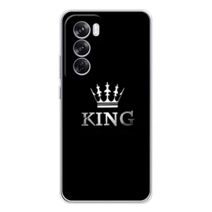 Чохол (Корона на чорному фоні) для Оппо Рено 12 Про (KING)