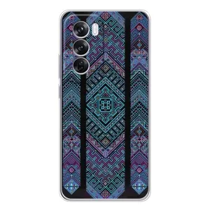 Силиконовый Чехол на OPPO Reno 12 Pro (Крутой орнамент)