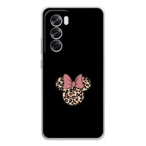 Чохол з леопардовим принтом на OPPO Reno 12 Pro (Леопардова Мінні)