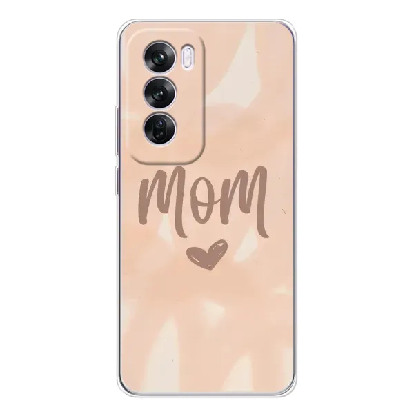 Чехол с рисунком «Love mom» для OPPO Reno 12 Pro Чехол с рисунком «Love mom» для OPPO Reno 12 Pro