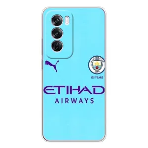 Силиконовые Чехлы принт Футбол на OPPO Reno 12 Pro (Man City)