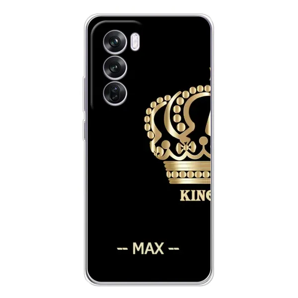 Чехол с рисунком «MAX» для OPPO Reno 12 Pro