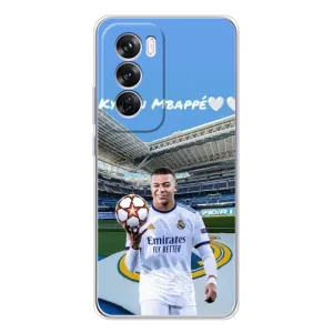 Чехол (TPU) с Футболистом на OPPO Reno 12 Pro (Mbappe Real)