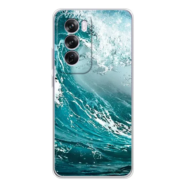 Чехол с рисунком «Морская волна» для OPPO Reno 12 Pro Чехол с рисунком «Морская волна» для OPPO Reno 12 Pro