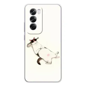 Чохол на тематику: Коти для OPPO Reno 12 Pro (Відпочинок)