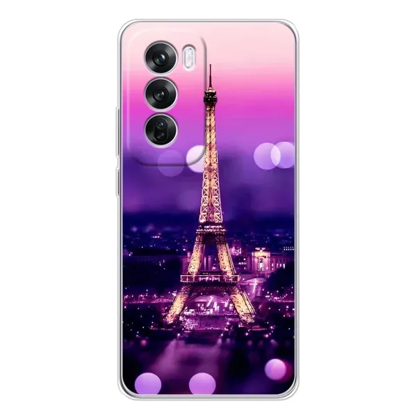 Чехол с рисунком «Париж башня» для OPPO Reno 12 Pro Чехол с рисунком «Париж башня» для OPPO Reno 12 Pro