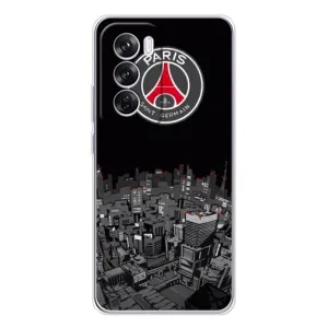 Силиконовые Чехлы принт Футбол на OPPO Reno 12 Pro (PSG)