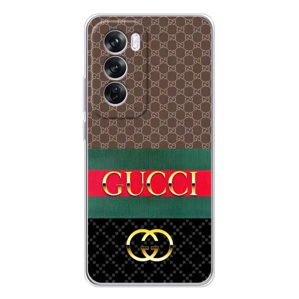 Чехол с рисунком «Стиль GUCCI» для OPPO Reno 12 Pro Чехол с рисунком «Стиль GUCCI» для OPPO Reno 12 Pro
