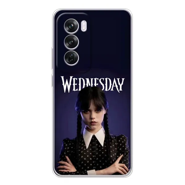 Чехол с рисунком «Wednesdey» для OPPO Reno 12 Pro Чехол с рисунком «Wednesdey» для OPPO Reno 12 Pro