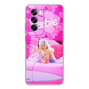 Силиконовый Чехол Барби Фильм на OPPO Reno 12 Pro (Зставка)