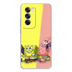 Чехлы с Патриком на OPPO Reno 12 Pro (Звонок)