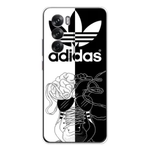 Чохол с стилі "Адідас" для Оппо Рено 12 (Adidas шнурки)