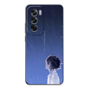 Чехол с персонажами АНИМЕ на OPPO Reno 12 (Anime L)