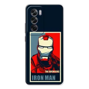 Чохол Супергерой Залізна Людина на OPPO Reno 12 (Art Iron man)