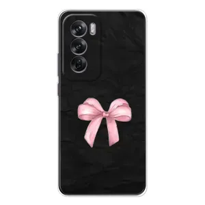 Чехол банты для OPPO Reno 12 (Бантик)