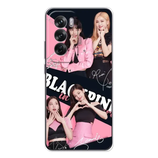 Чехол с рисунком «BLACKPINK» для OPPO Reno 12