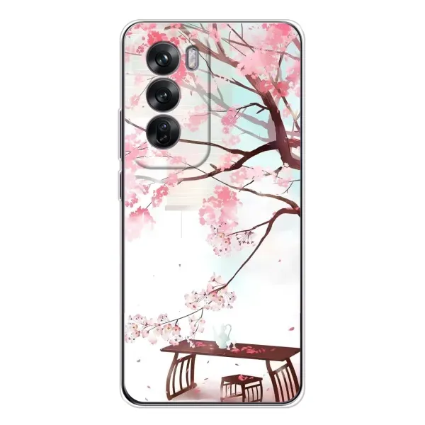 Чехол с рисунком «Чайная церемония» для OPPO Reno 12 Чехол с рисунком «Чайная церемония» для OPPO Reno 12