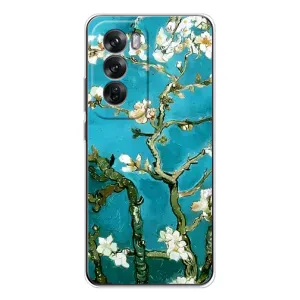Чехол с принтом САКУРЫ на OPPO Reno 12 (Цветение Сакуры)