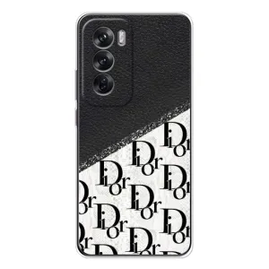 Чохол (Dior, Prada, YSL, Chanel) для OPPO Reno 12 (Діор)