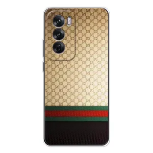 Чехлы Бренд GUCCI для OPPO Reno 12 (Фон Гуччи)