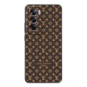 Чехол с рисунком «Фон Луи Виттон» для OPPO Reno 12