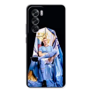 Чехлы с принтом для OPPO Reno 12 Футболист (футболист Холанн)
