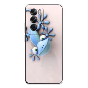 Чохли з зображенням різних тварин на OPPO Reno 12 (Геккон)