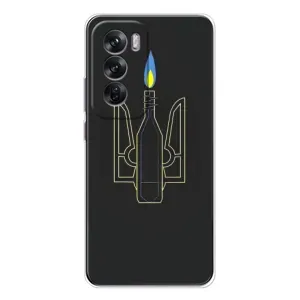 Чехол с картинкой (Патриотический ГЕРБ) на OPPO Reno 12 (Герб - Молотова)