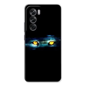 Чохли з зображенням різних тварин на OPPO Reno 12 (Очі)