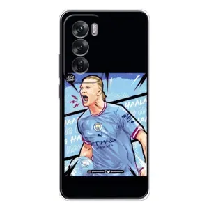 Чехлы с принтом для OPPO Reno 12 Футболист (гол Эрлинг Холланд)