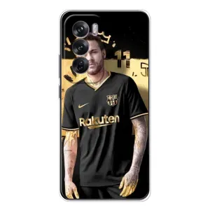 Силиконовый Чехол OPPO Reno 12 (Gold Neymar)