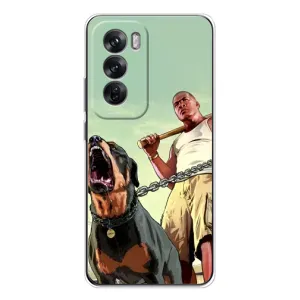 Чехол с рисунком «GTA» для OPPO Reno 12