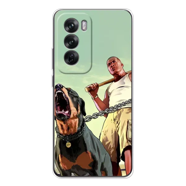 Чехол с рисунком «GTA» для OPPO Reno 12 Чехол с рисунком «GTA» для OPPO Reno 12