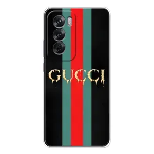 Чохли бренд ГУЧЧІ для OPPO Reno 12 (GUCCI)