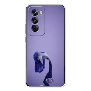 Чехол Головоломка для OPPO Reno 12 - (AlphaPrint) (Хандра)