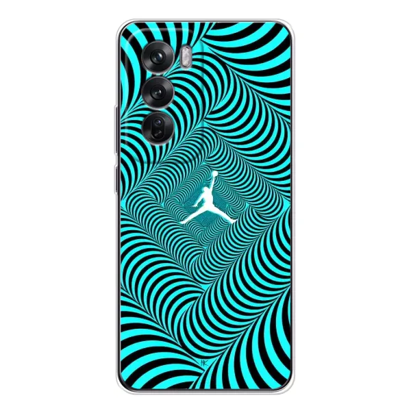 Чехол с рисунком «JORDAN» для OPPO Reno 12 Чехол с рисунком «JORDAN» для OPPO Reno 12