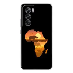 Летний Чехол на OPPO Reno 12 (Карта)