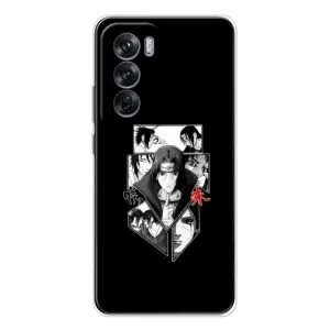 Чехлы с картинкой Итачи Учиха на OPPO Reno 12 (Коллаж Итачи)