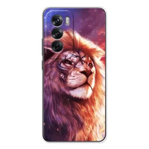 Чехол с картинкой на OPPO Reno 12 (Красочный ЛЕВ)