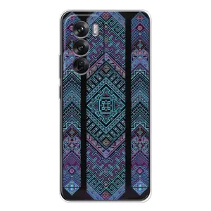 Силиконовый Чехол на OPPO Reno 12 (Крутой орнамент)