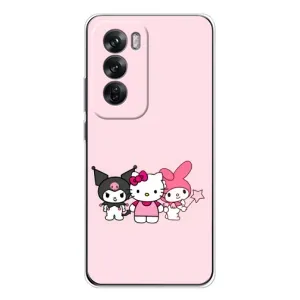 Чехол с персонажем Куроми на OPPO Reno 12 (Куроми Мелоди Китти)