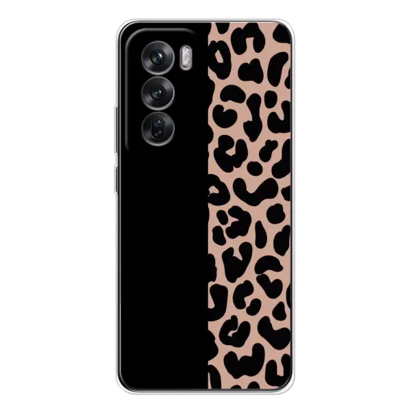 Чехол с рисунком «Леопардовый фон» для OPPO Reno 12 Чехол с рисунком «Леопардовый фон» для OPPO Reno 12
