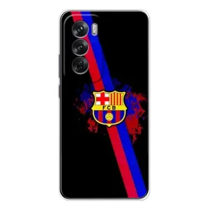 Чехол для OPPO Reno 12 (Барселона) (Лого Барсы)