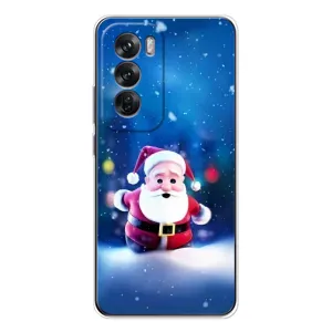 Чохли на Новий Рік OPPO Reno 12 (Маленький Дід Мороз)