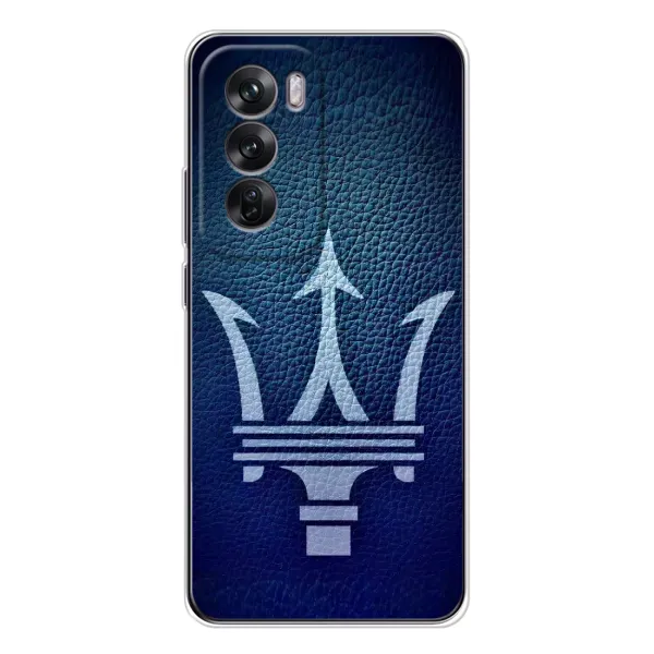 Чехол с рисунком «Лого Maserati» для OPPO Reno 12 Чехол с рисунком «Лого Maserati» для OPPO Reno 12