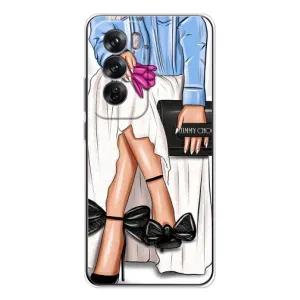 Силіконовый Чохол на OPPO Reno 12 з картинкой Модных девушек (Мода)