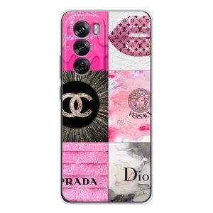 Чохол (Dior, Prada, YSL, Chanel) для OPPO Reno 12 (Модніца)