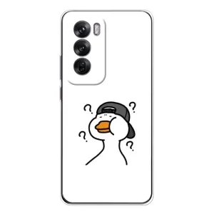 Бампер с принтом Мемы для OPPO Reno 12 (Непонимание)
