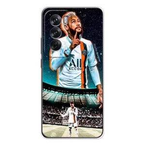 Силиконовый Чехол OPPO Reno 12 (Неймар ПСЖ)