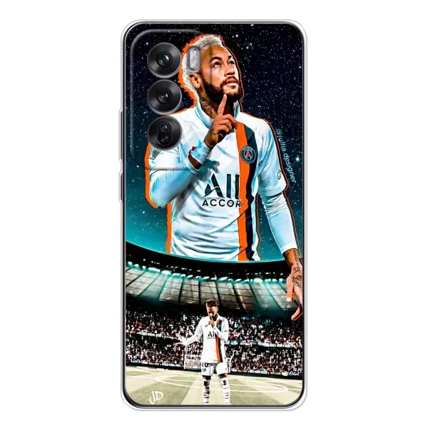 Чехол с рисунком «Неймар ПСЖ» для OPPO Reno 12 Чехол с рисунком «Неймар ПСЖ» для OPPO Reno 12